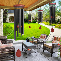Close-up of the adjustable striker on WENANA wind chimes