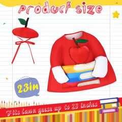 Close-up of the apple hat from the Sunnymove Goose Outfit