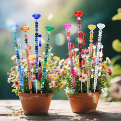 Close-up of the diamond-shaped topper of the fairy wand