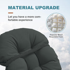 Close-up of the fabric texture on the PNP HWJIAJU Chair Cushion