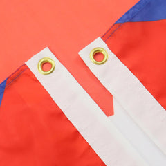 Close-up of the grommets on the AZ FLAG Cuba Flag