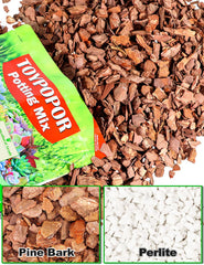 Close-up of TOYPOPOR Orchid Potting Mix showing texture