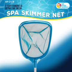 Close-up of U.S. Pool Supply Hand Leaf Skimmer Net mesh bag