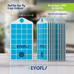 Close-up of VEYOFLY glue board with strong adhesive