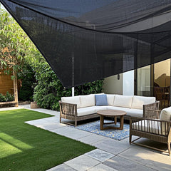close-up of winemana shade cloth material