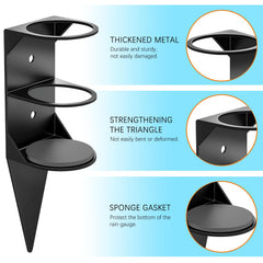 Close-up of WondMall rain gauge showing large font scale