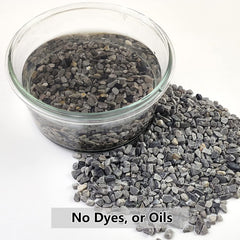 Close-up of YISZM 1/5 inch gravel pebbles