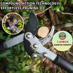Close-up of YRTSH compound action lopper blade