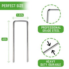 Close-up of Zevlux garden stakes sharp tip and sturdy design