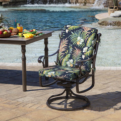 Close-up view of Arden outdoor cushion fabric texture