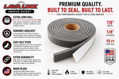Close-up view of LavaLock High-Temp Gasket Kit adhesive