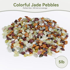 Close-up view of Pulovin polished pebbles showcasing smooth texture