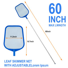 Close-up view of Tavaleu Pool Skimmer netting