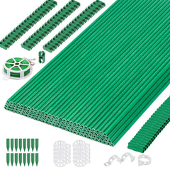 Cludoo 393PCS Garden Stakes Set contents overview
