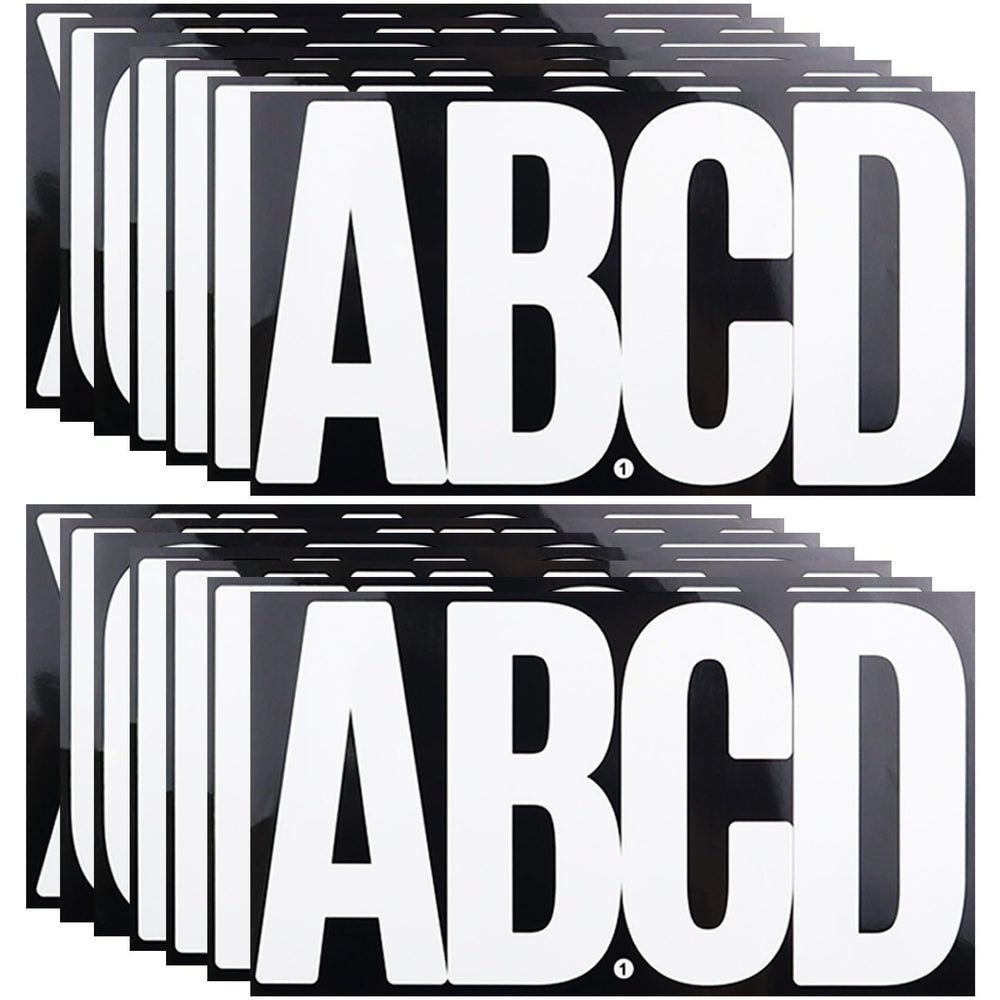 CMBBZZY 6 Inch Large Letters Sticker pack front view