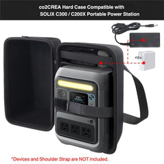 co2CREA hard case with hand strap for easy carrying