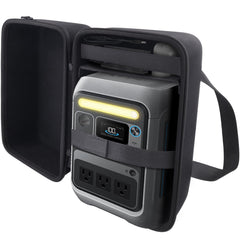 co2CREA hard travel case side view with strong zipper