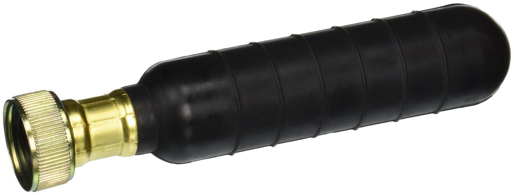 Cobra Drain Cleaning Water Bladder attached to garden hose