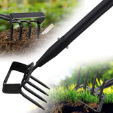 cogardenshower garden hoe with cultivator rake front view