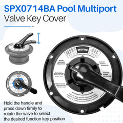 COKNUMBER SPX0714BA assembly on a Hayward multiport valve