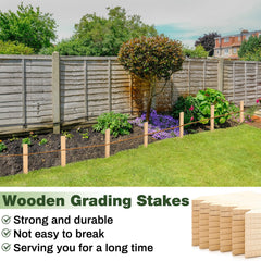 Colingmill wooden stakes with smooth finish