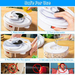 Collection tray of the Qualirey Electric Fly Trap