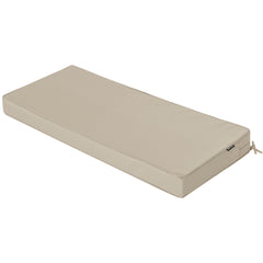 Comcaver Outdoor Bench Cushion Cream front view