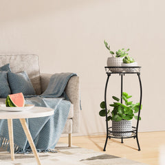 Cometofit plant stand in a garden setting