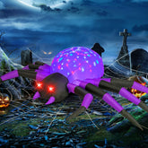COMIN 9FT Halloween inflatable purple spider front view