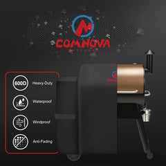 Comnova 600D Grill Cover on Traeger Pro 34 outdoors