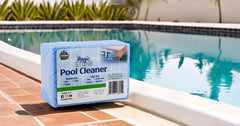 COMPAC HOME Magic Stone Pool Cleaner in use on pool surface