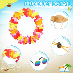 Complete Shyyween goose outfit set includes hat, lei, and sunglasses