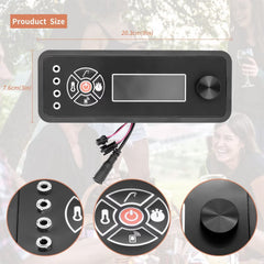 COMVIEE controller for Masterbuilt Gravity Series 1050 side view