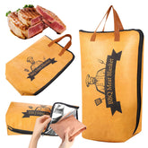 Concons BBQ Blanket for Resting Meat front view, black colour