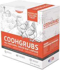 COOHGRUBS Dried Black Soldier Fly Larvae 10LB front view