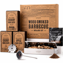 Cooking Gift Set BBQ Smoker Box Kit with accessories
