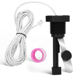 Cooouds GLX-FLO-RP flow switch front view with metallic white finish