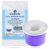 Coopache pool skimmer socks 30 pack front view