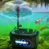 coospider-repta Submersible Pond Filter front view