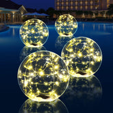 Cootway 15-inch floating pool light ball, white colour, illuminated