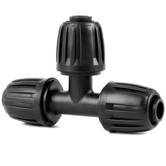Copadri 10 pieces 1/2 inch drip irrigation tee fittings front view