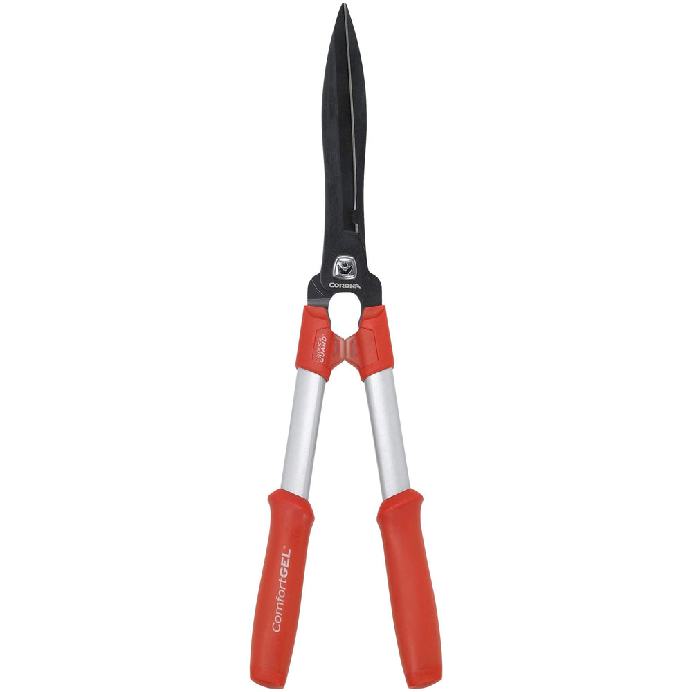 Corona HS3244 Hedge Shear with 9-inch blades and red ergonomic grip