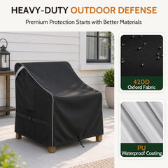 COSFLY Outdoor Patio Chair Cover on patio chair