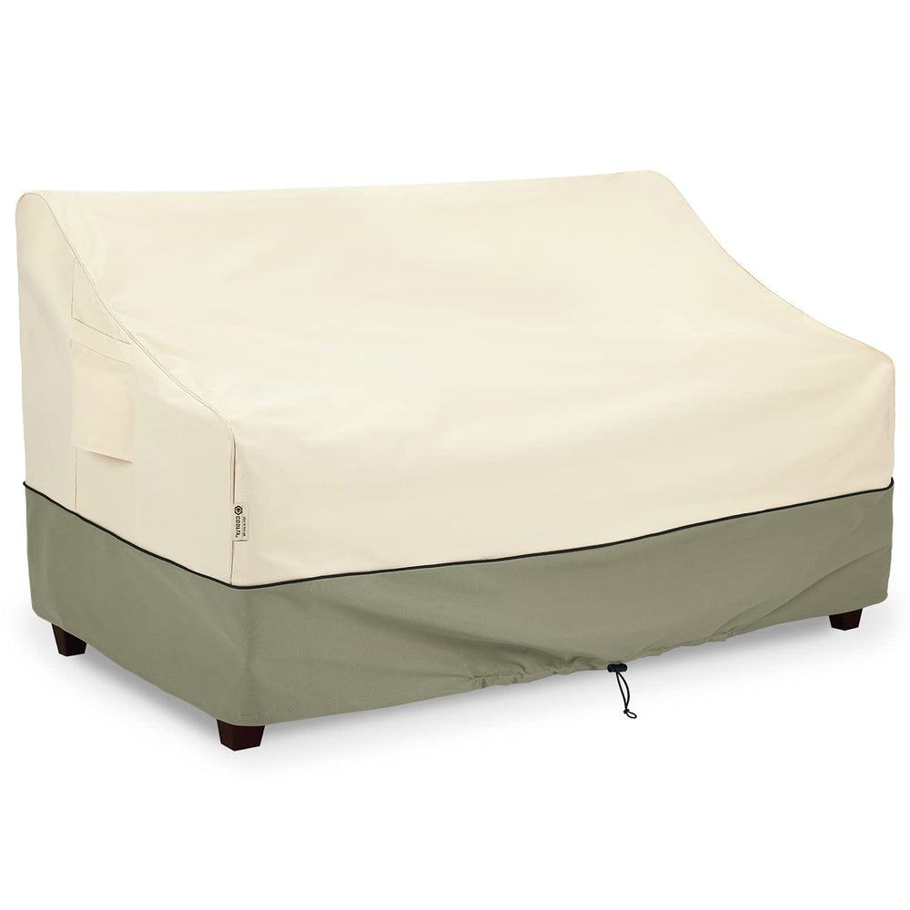 COSFLY Waterproof Patio Cover for 3-Seater Sofa in Beige