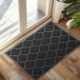 Cosyearn Door Mat 24x36 black front view