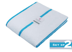 COTTON CRAFT Pool Lounge Chair Cover side view with pocket