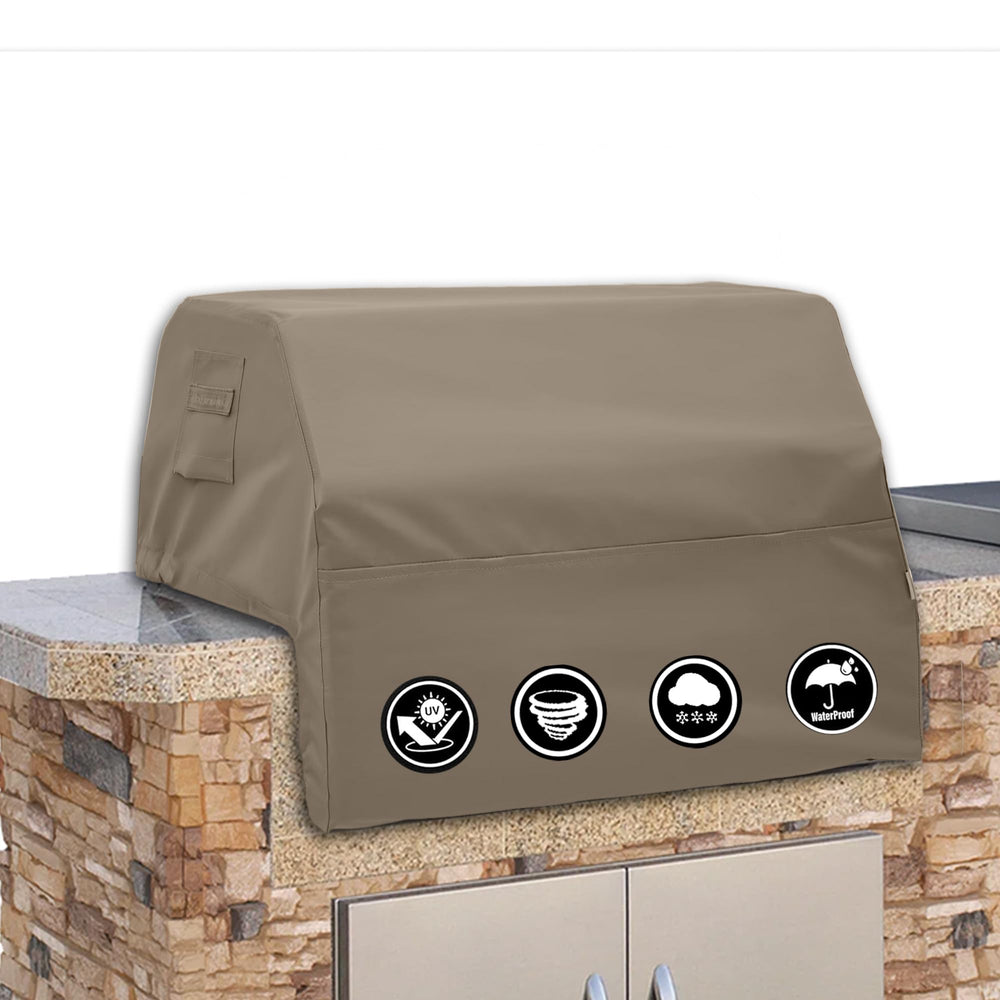 Covers & All Built-in Grill Cover front view beige