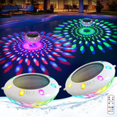 Covfirst Floating Pool Light front view, white color