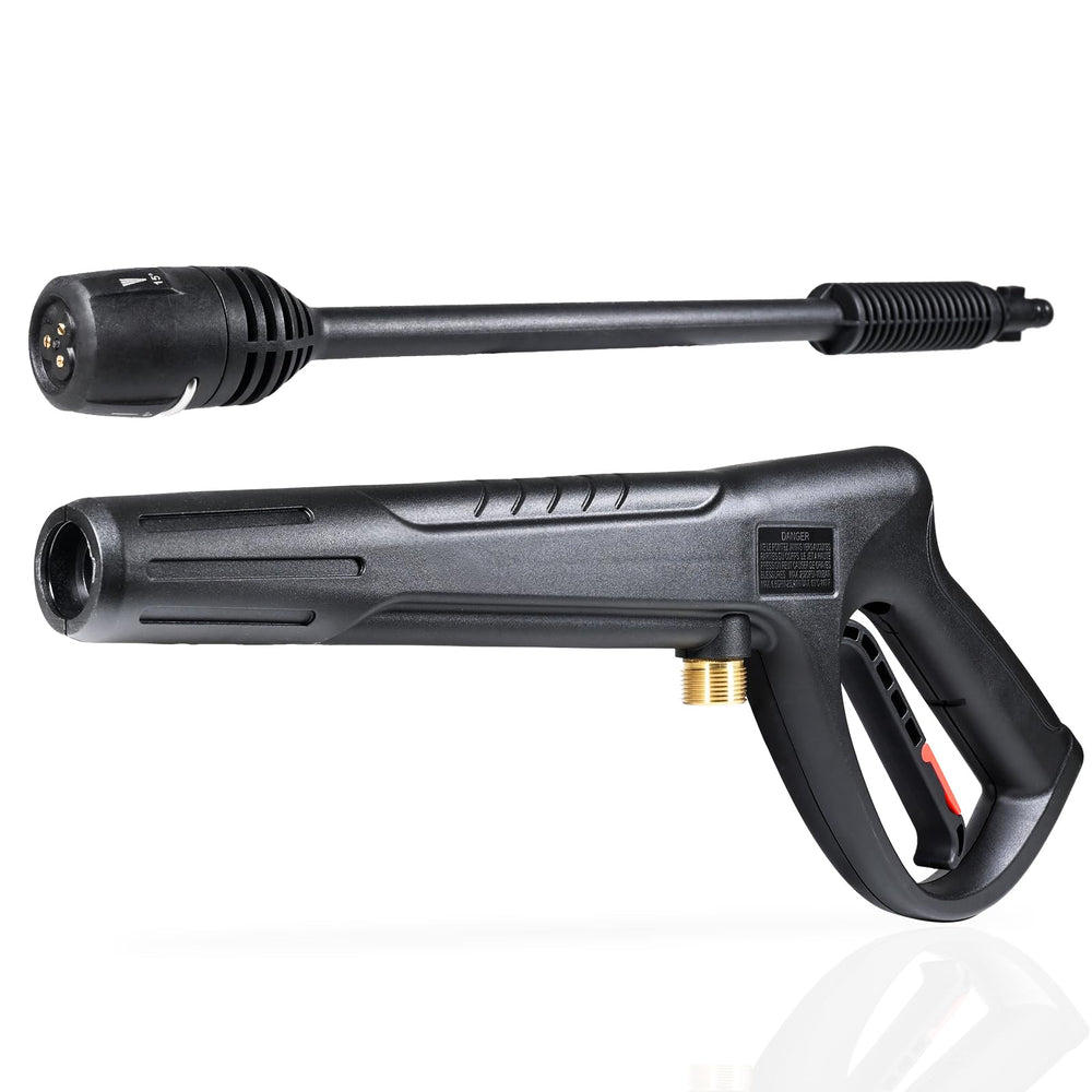Coyardor Pressure Washer Gun Wand front view with adjustable nozzle