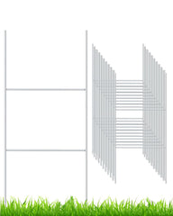 CPTC FLRAE 20 Pack Yard Sign Stakes front view